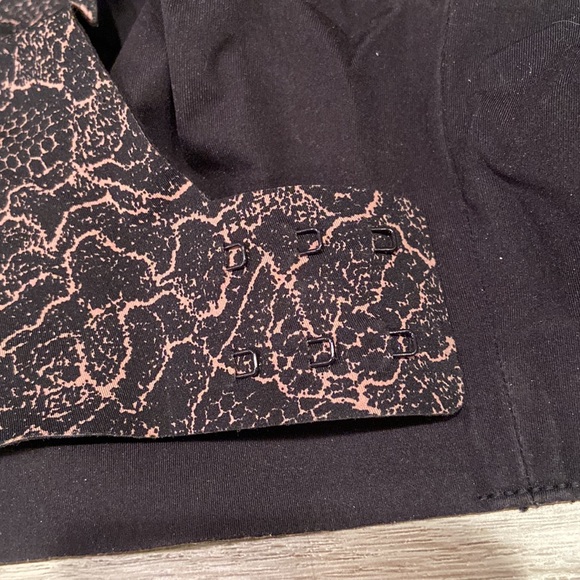 Lululemon Like Nothing Black Printed Sports Bra - Picture 3 of 5